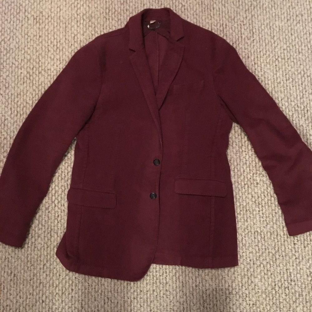 Cranberry Burberry men’s blazer/sport coat